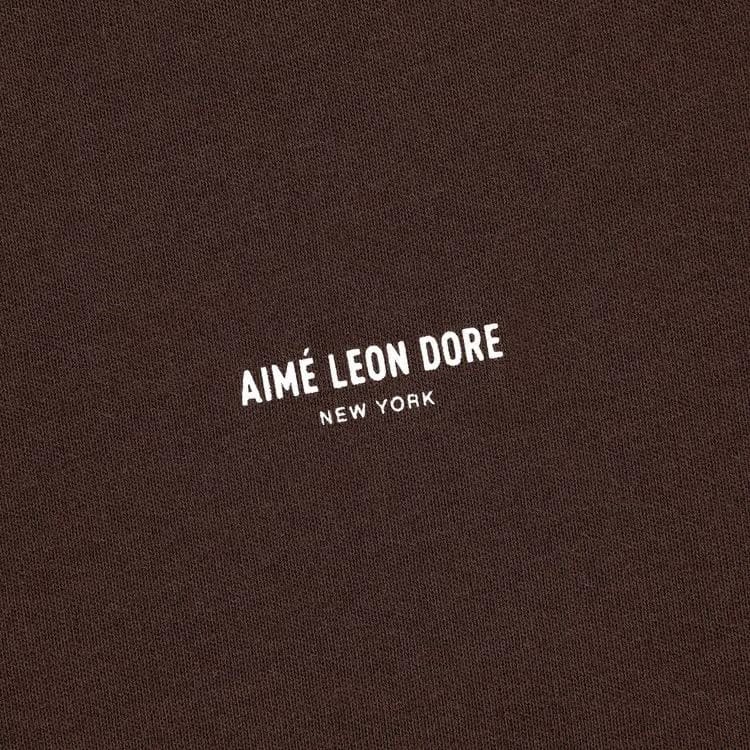 Aimé Leon Dore Micro Logo T-Shirt Coffee Bean