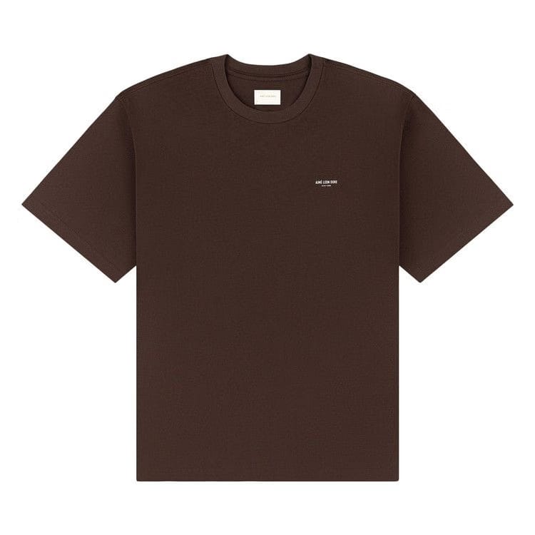 Aimé Leon Dore Micro Logo T-Shirt Coffee Bean