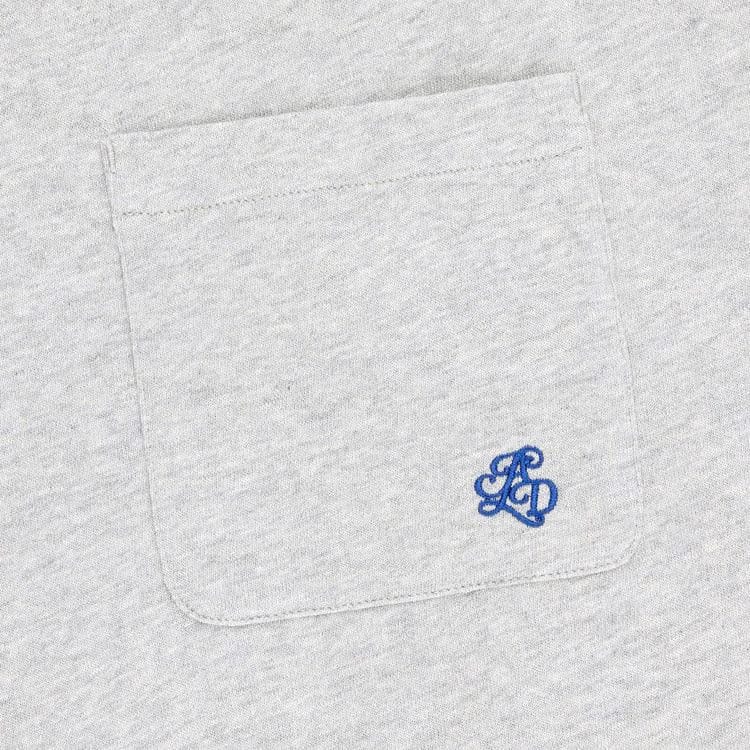 Aimé Leon Dore Monogram Pocket T-Shirt Silver Mix