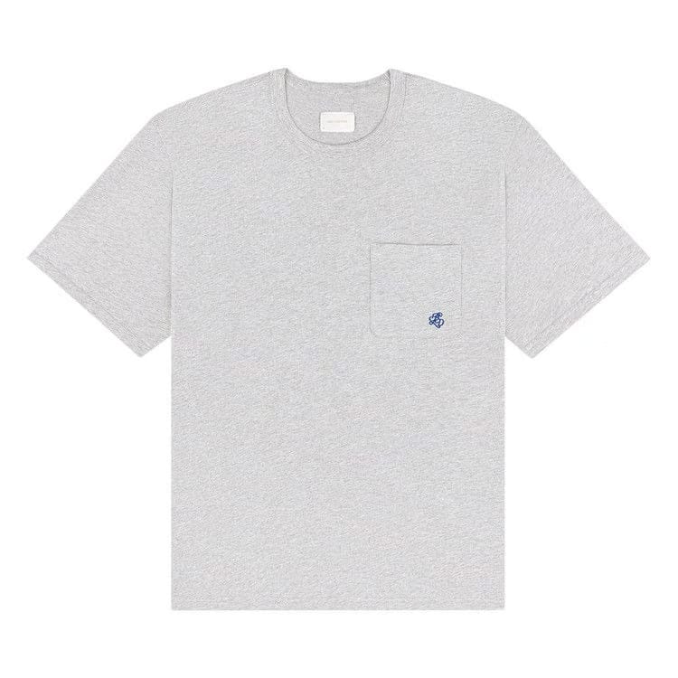 Aimé Leon Dore Monogram Pocket T-Shirt Silver Mix