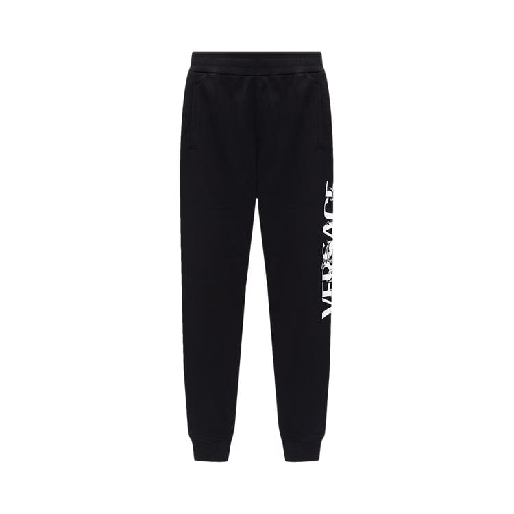 Versace Logo Sweatpants Black