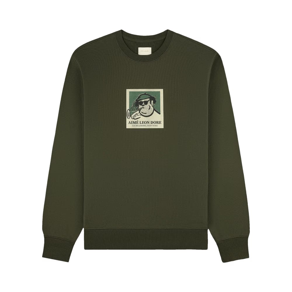 Aimé Leon Dore Musician Crewneck Sweatshirt Deep Depths