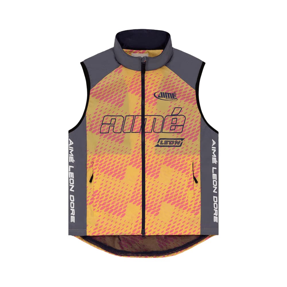 Aimé Leon Dore Podium Vest Yellow/Multicolor