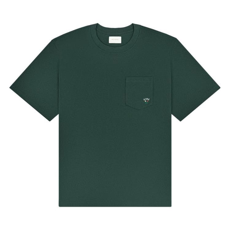Aimé Leon Dore Queens Crest Pocket T-Shirt Pine Grove