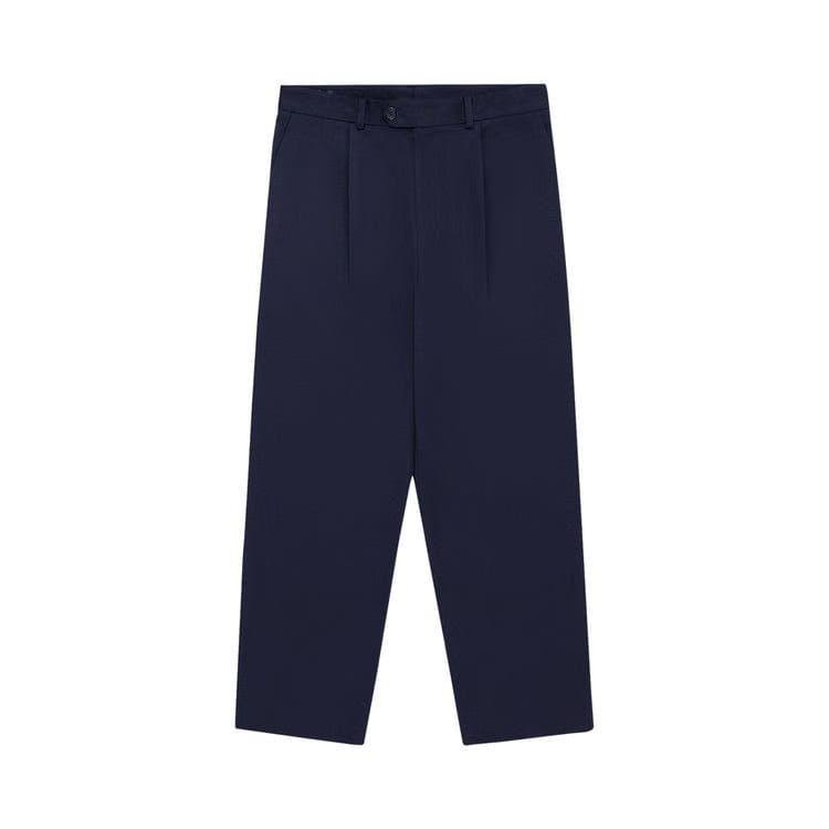 Aimé Leon Dore Single-Pleated Gabardine Trouser Navy