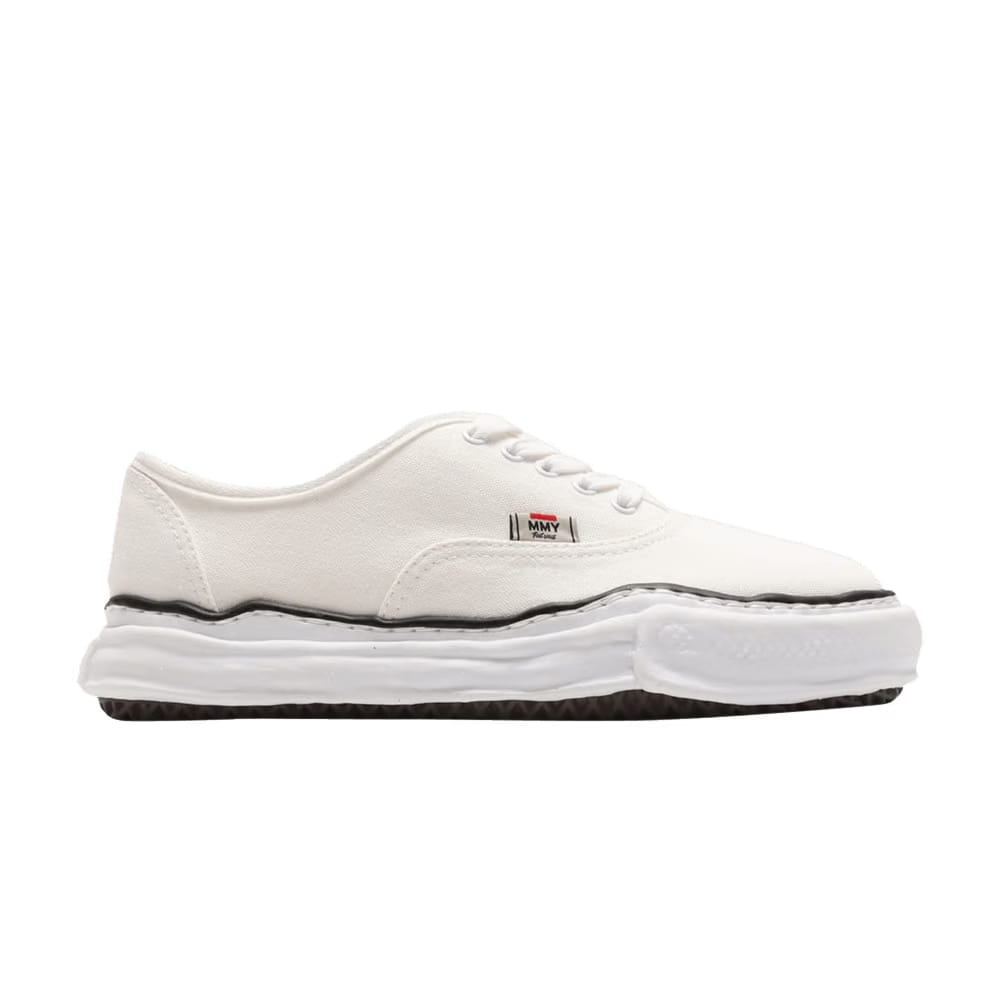 Maison Mihara Yasuhiro Baker OG Sole Canvas Low White