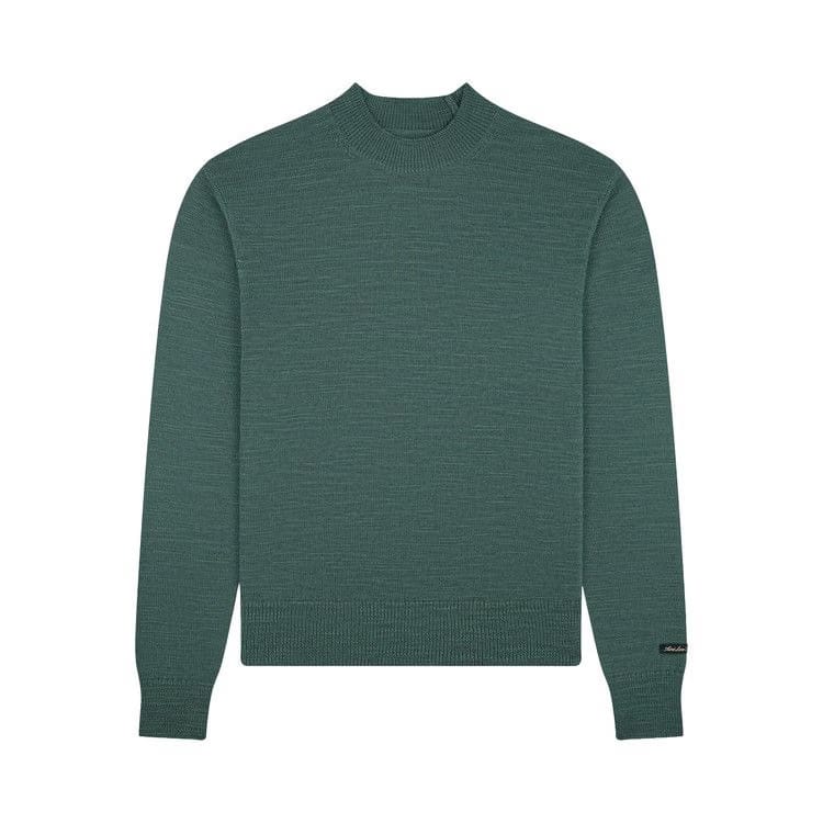 Aimé Leon Dore Slub Merino Mockneck Sweater Pine Grove