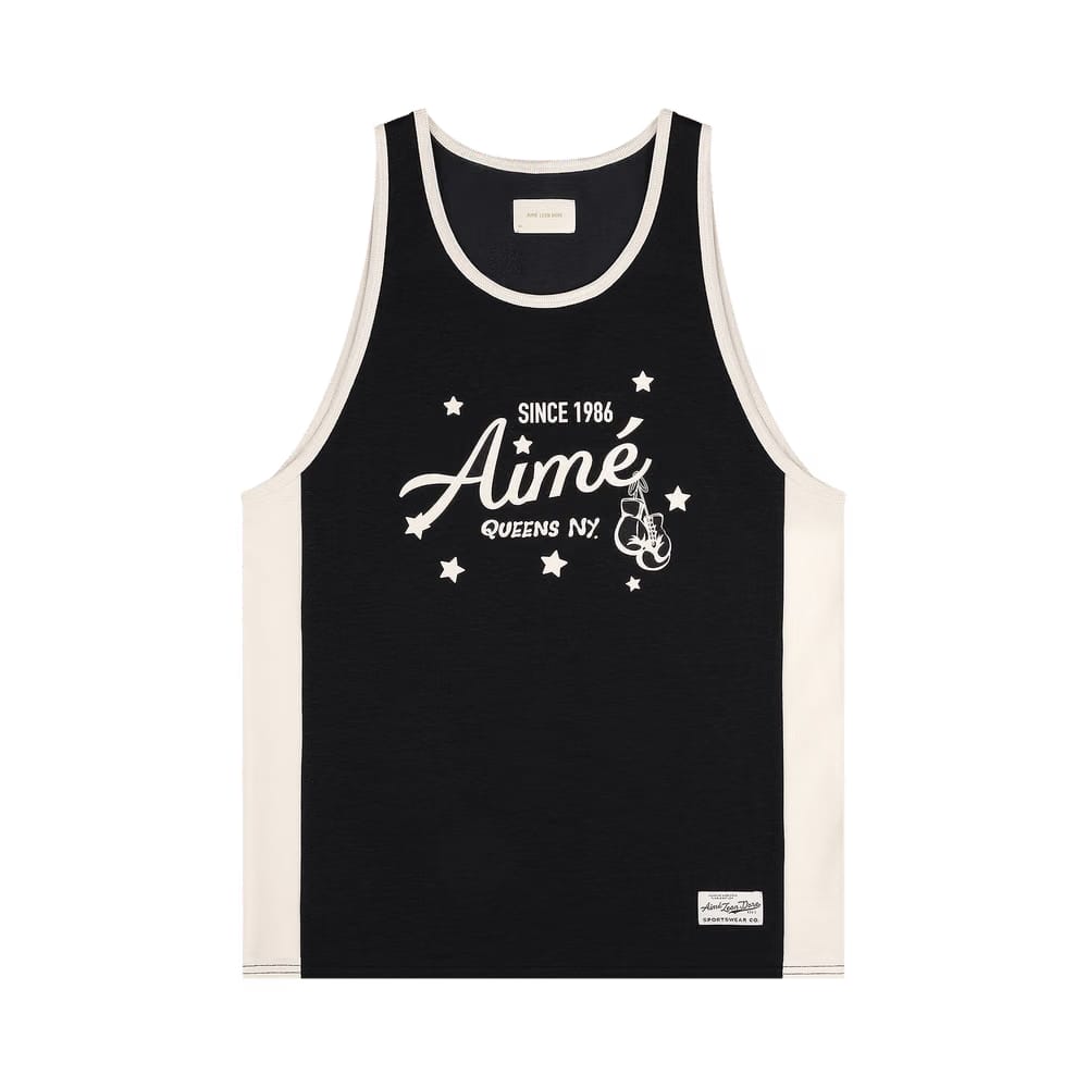 Aimé Leon Dore Sparring Tank Top Jet Black