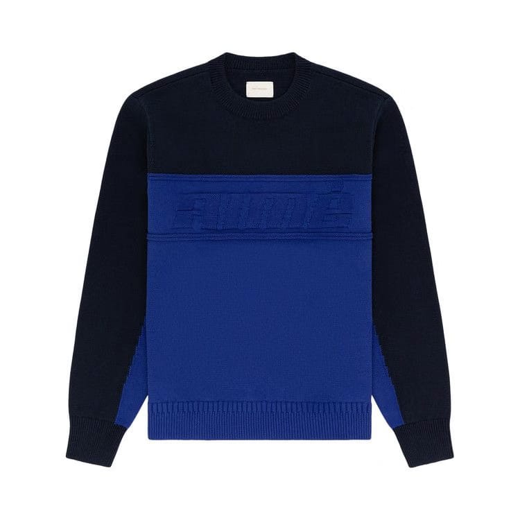 Aimé Leon Dore Sport Logo Crewneck Sweater Royal Blue