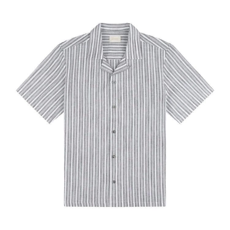 Aimé Leon Dore Striped Leisure Shirt Black/White Stripe