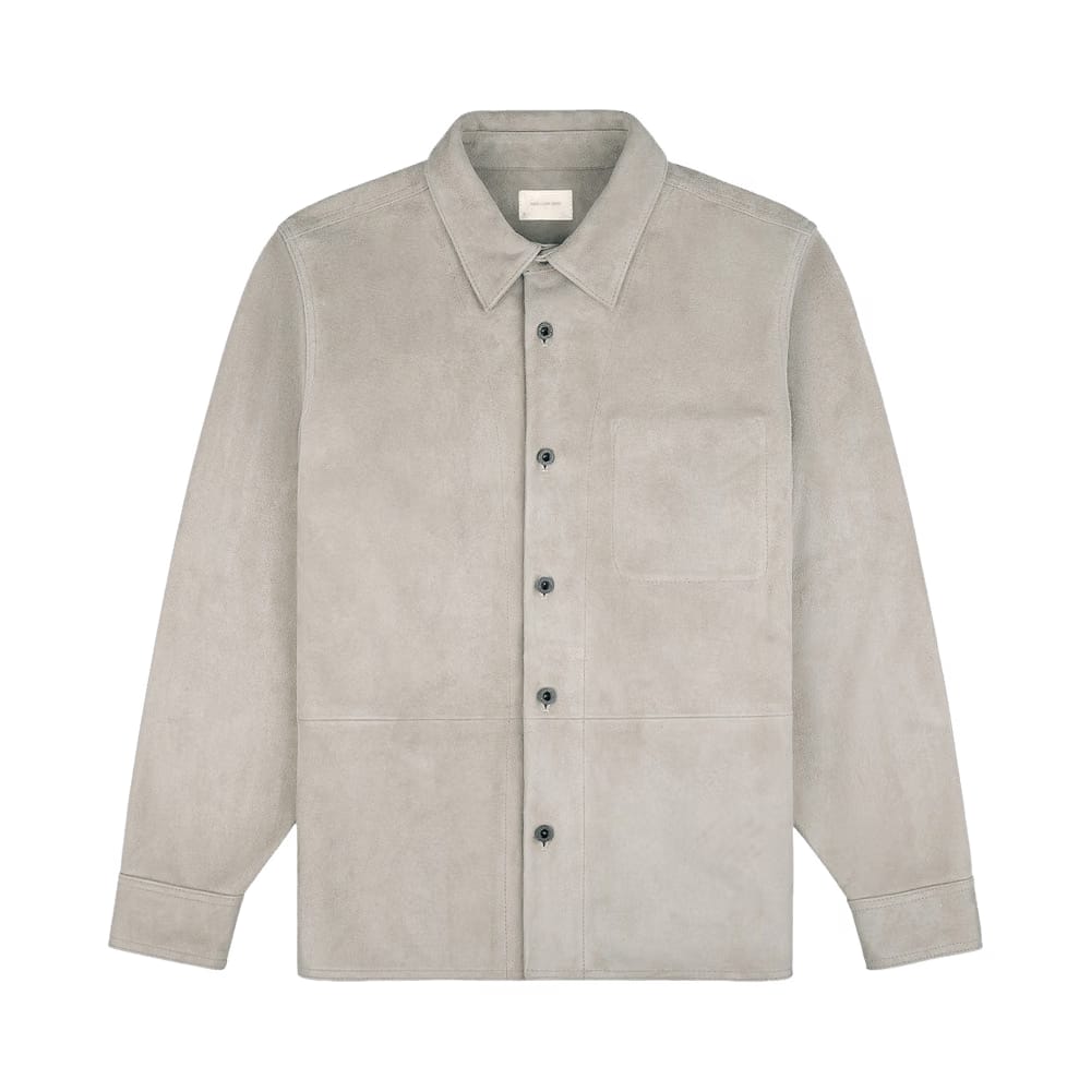Aimé Leon Dore Suede Overshirt Moonstruck
