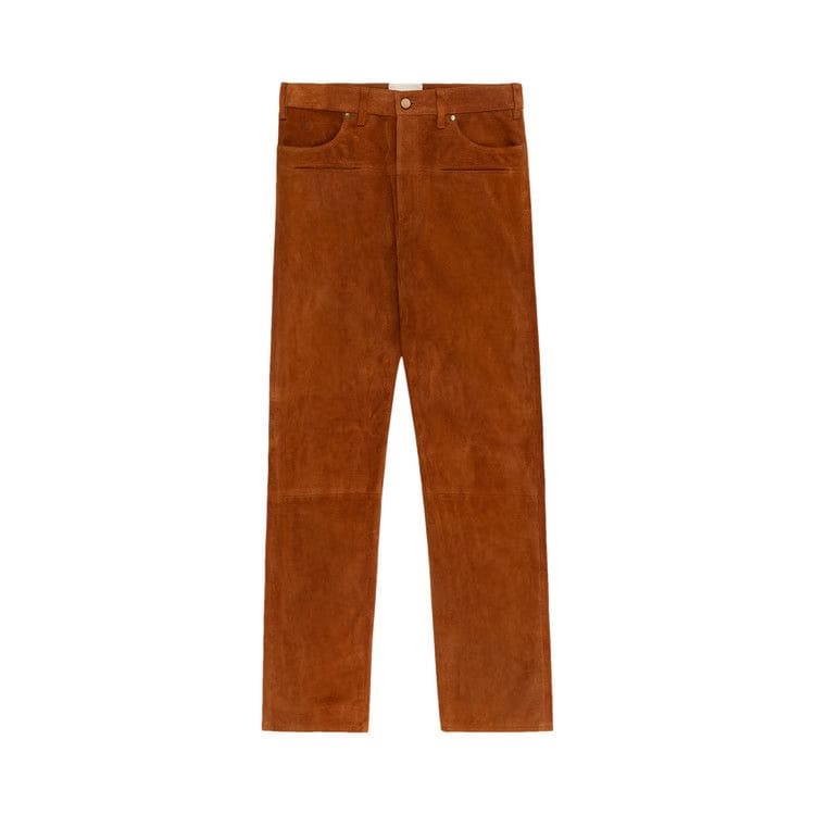 Aimé Leon Dore Suede Western Pant Tobacco