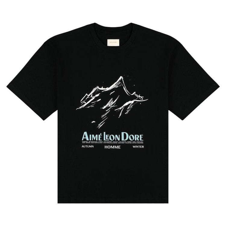 Aimé Leon Dore Summit T-Shirt Jet Black