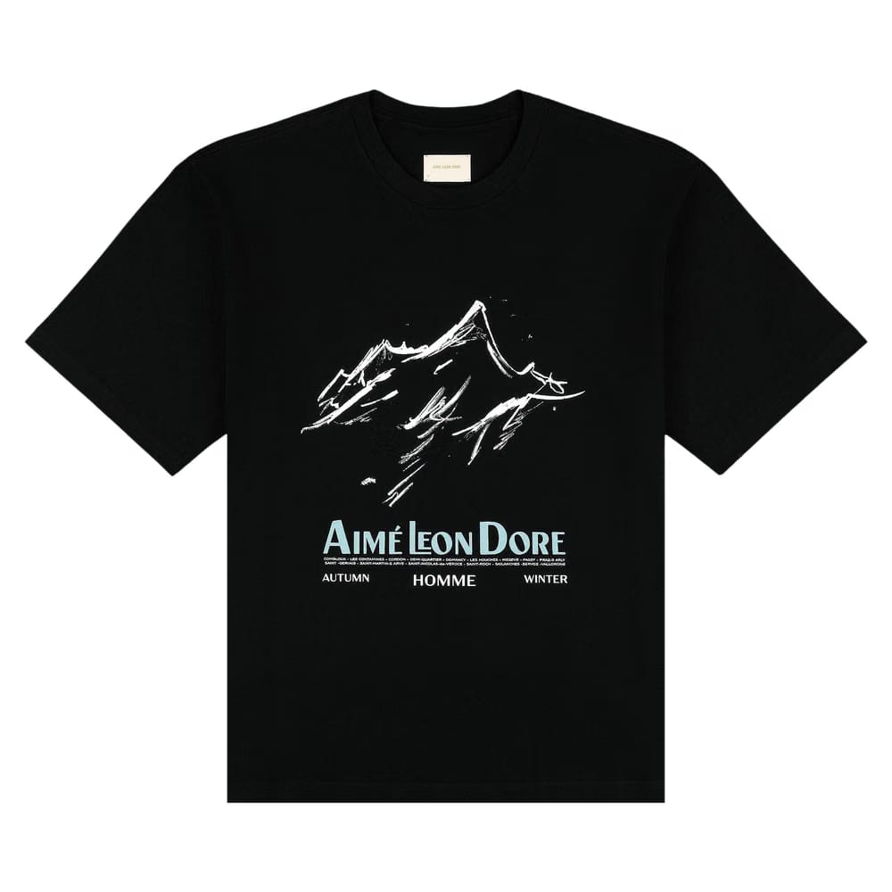 Aimé Leon Dore Summit T-Shirt Jet Black