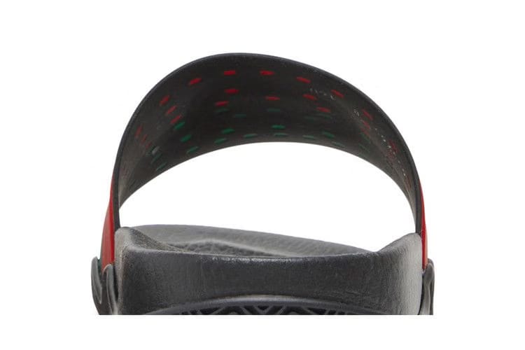 Gucci Slide Interlocking G - Black Red Green