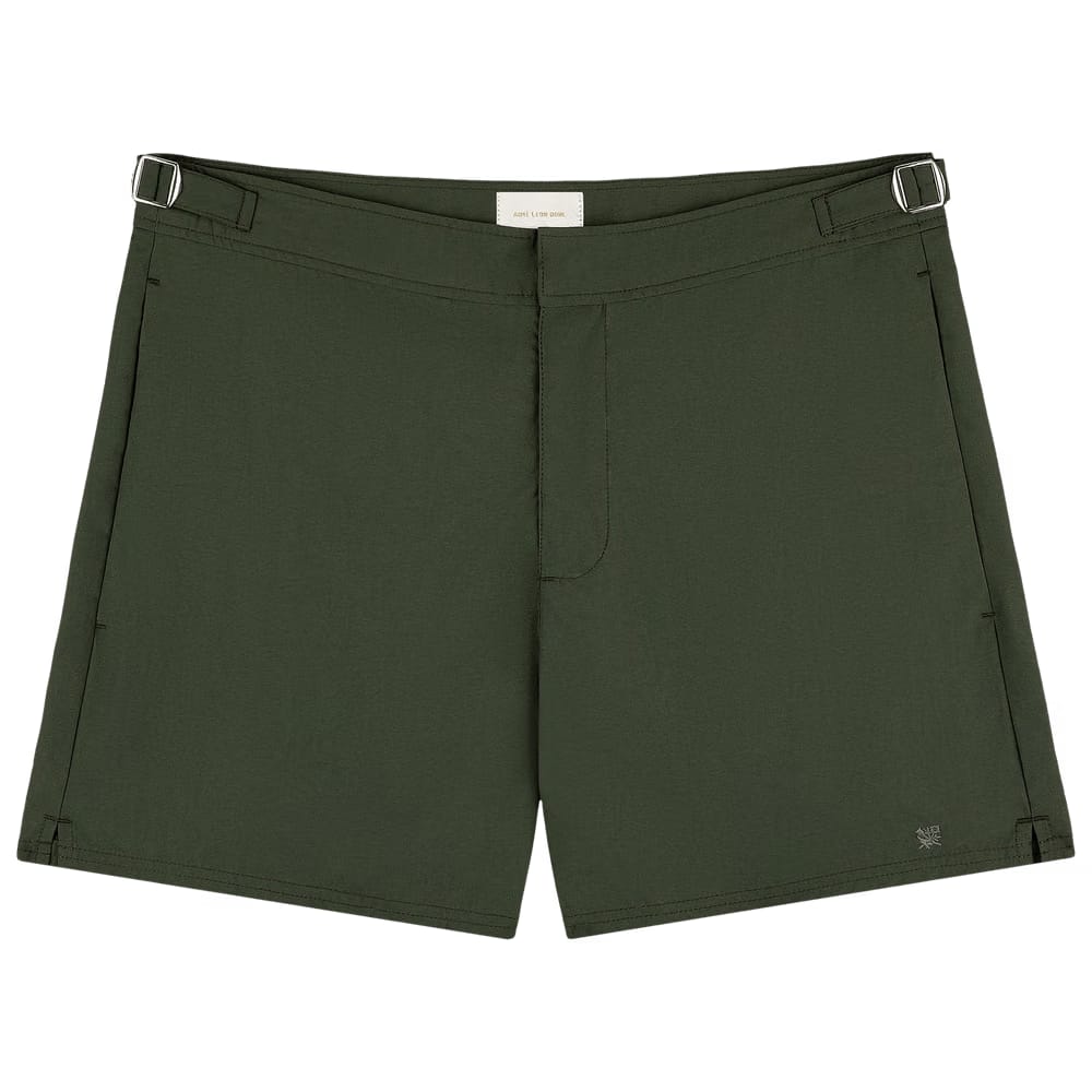 Aimé Leon Dore Tailored Swim Shorts Kombu Green