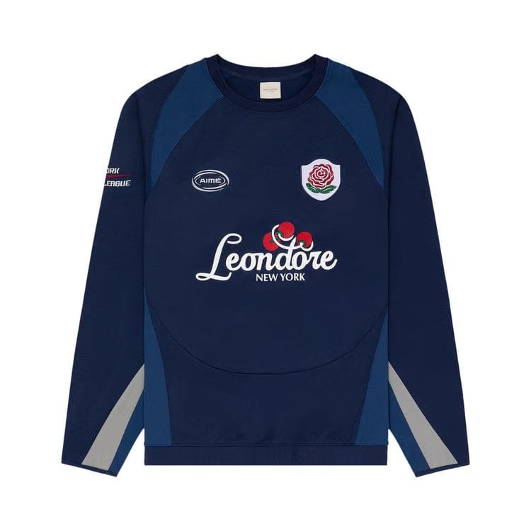 Aimé Leon Dore Team Leon Performance Crewneck Sweatshirt Medieval Blue