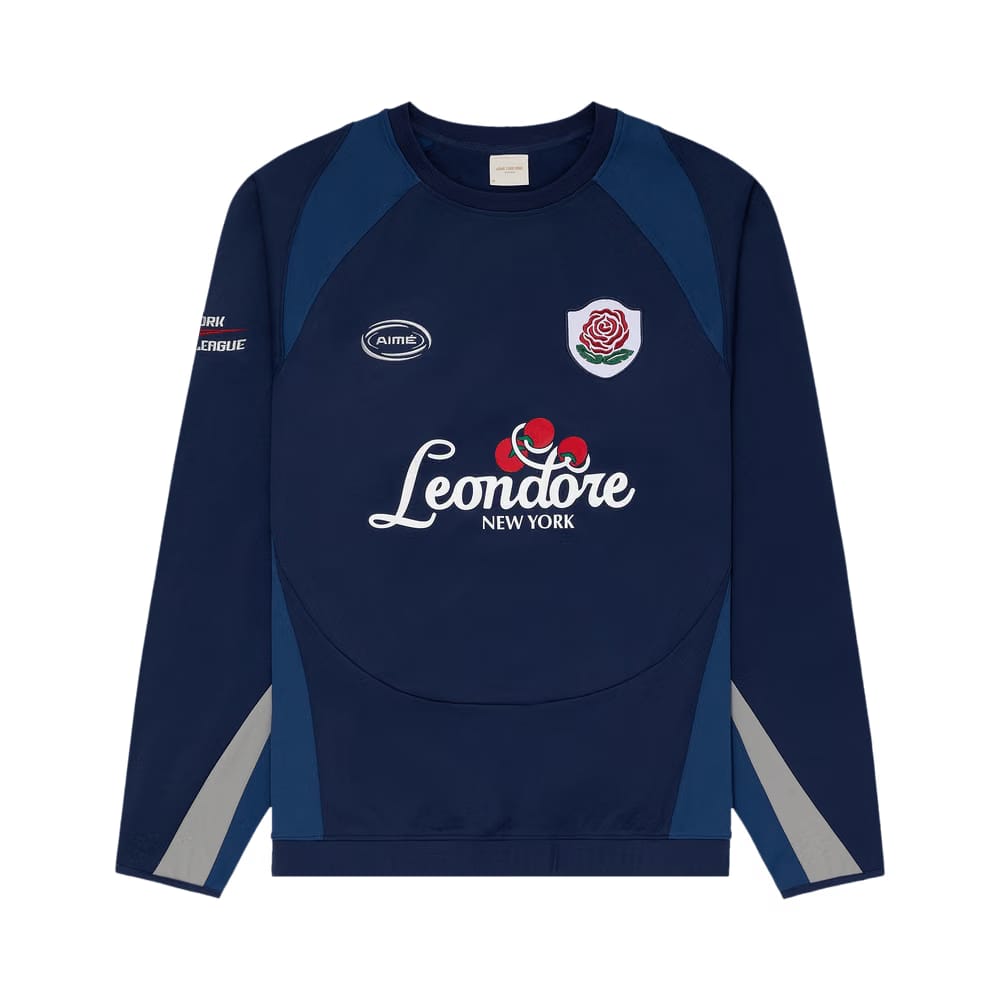 Aimé Leon Dore Team Leon Performance Crewneck Sweatshirt Medieval Blue