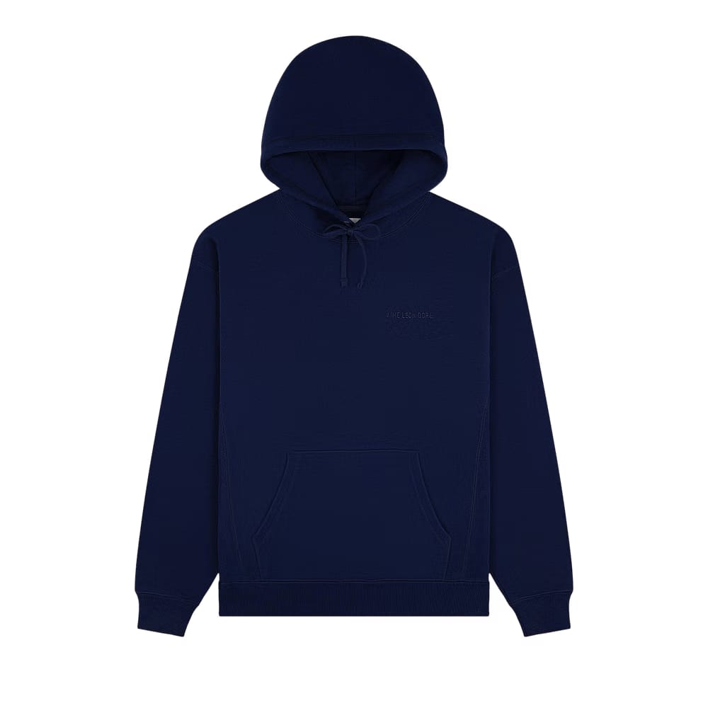 Aimé Leon Dore Tonal Logo Hoodie Evening Blue