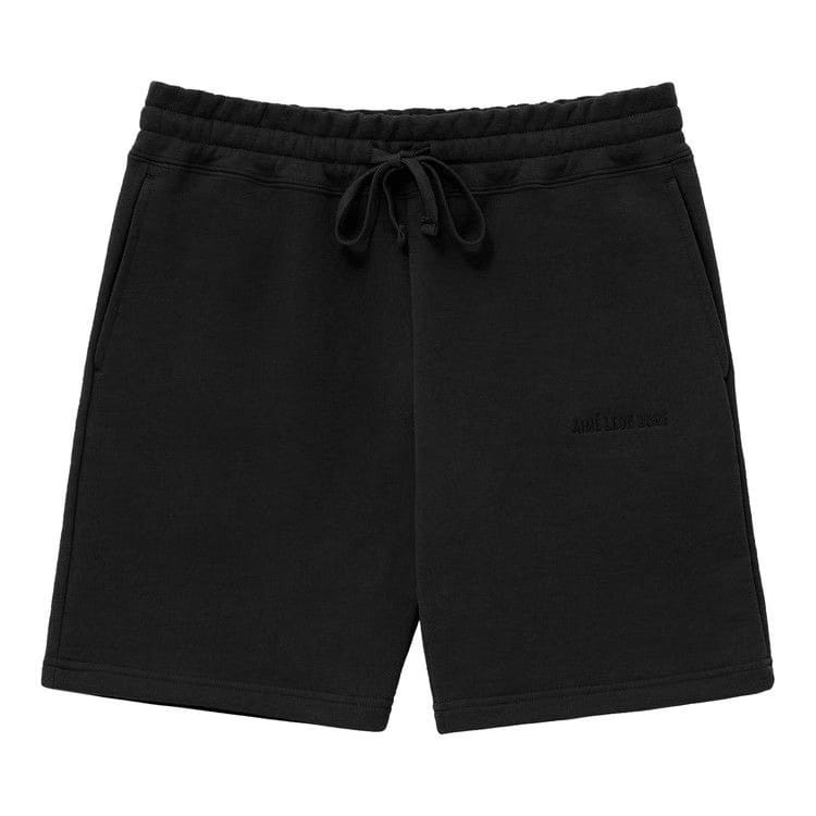 Aimé Leon Dore Tonal Logo Sweatshorts Jet Black