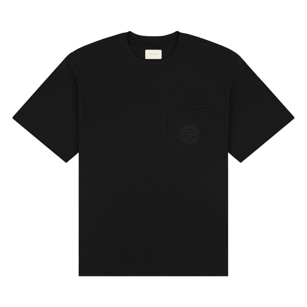 Aimé Leon Dore Triborough Dry Goods Pocket T-Shirt Jet Black
