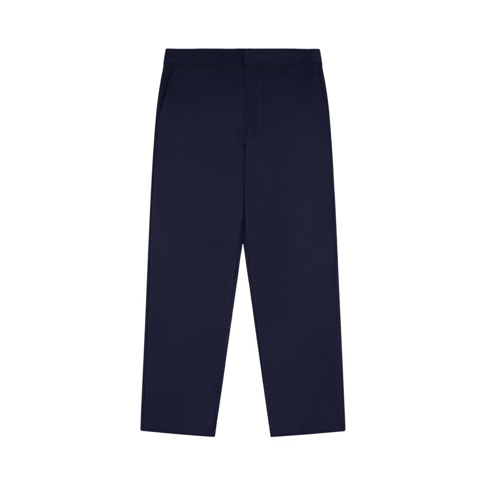Aimé Leon Dore Tropical Wool Elasticated Waist Suit Trouser Navy Blazer