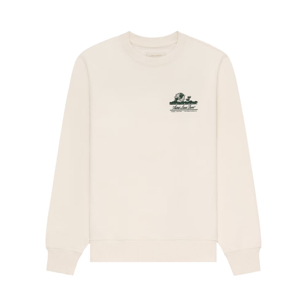 Aimé Leon Dore Unisphere Crewneck Sweatshirt Pristine