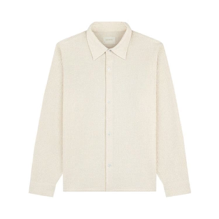 Aimé Leon Dore Waffle Deck Shirt Coconut Milk