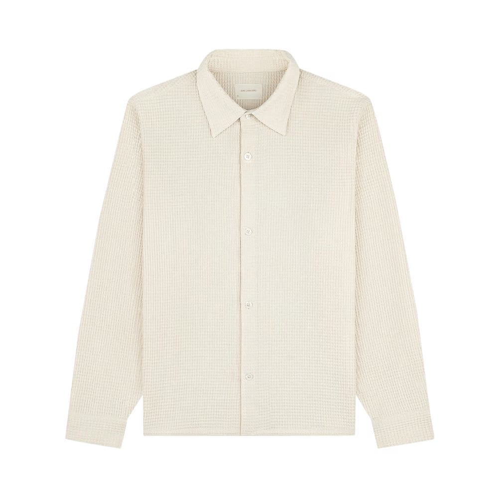 Aimé Leon Dore Waffle Deck Shirt Coconut Milk