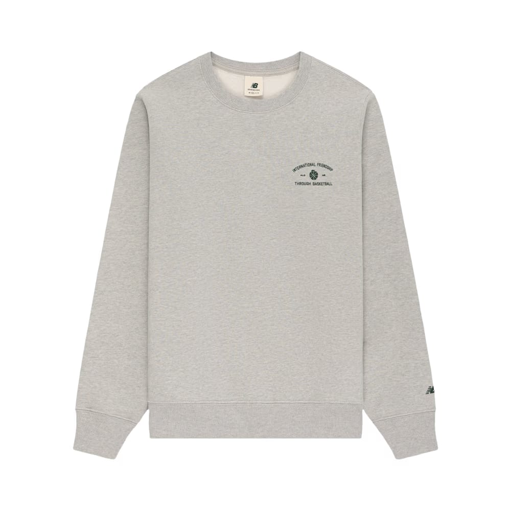 Aimé Leon Dore x New Balance SONNY NY IFTB Crewneck Sweatshirt 'Silver Mix'