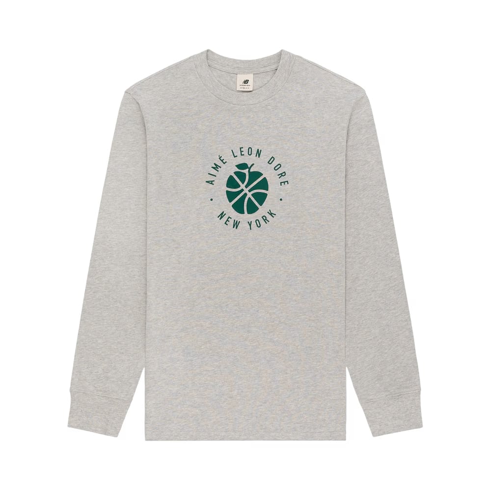 Aimé Leon Dore x New Balance SONNY NY Long-Sleeve T-Shirt Silver Mix