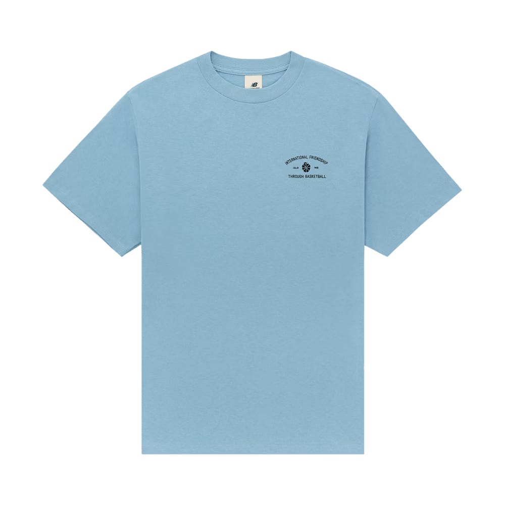 Aimé Leon Dore x New Balance SONNY NY T-Shirt Dusk Blue