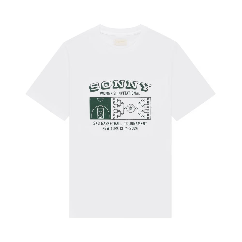 Aimé Leon Dore x New Balance Sonny Tournament T-Shirt Bright White