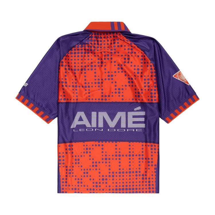 Aimé Leon Dore x New Balance Sport Zip Polo Purple/Orange
