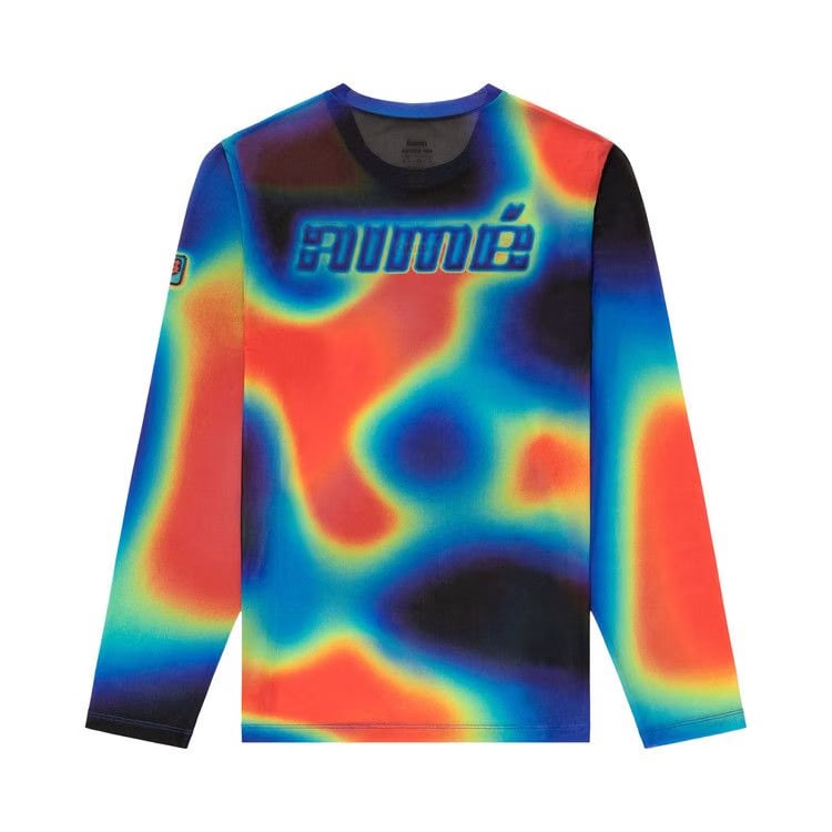 Aimé Leon Dore x New Balance Thermal Print Long-Sleeve Mesh T-Shirt Multicolor