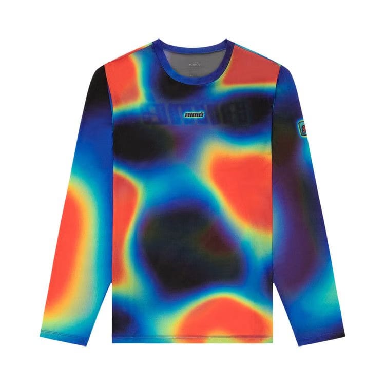 Aimé Leon Dore x New Balance Thermal Print Long-Sleeve Mesh T-Shirt Multicolor
