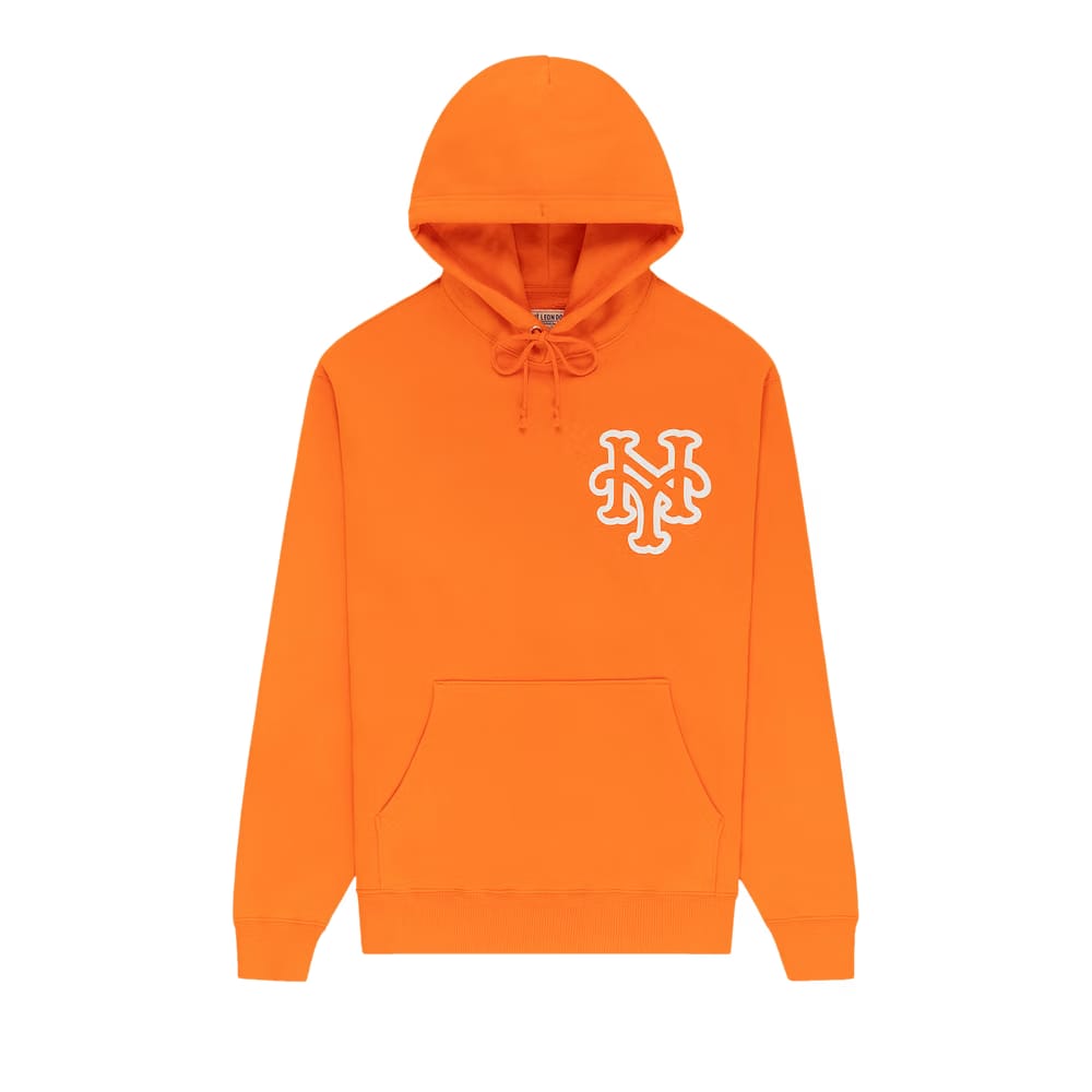 Aimé Leon Dore x New York Mets Big Logo Hoodie Orange