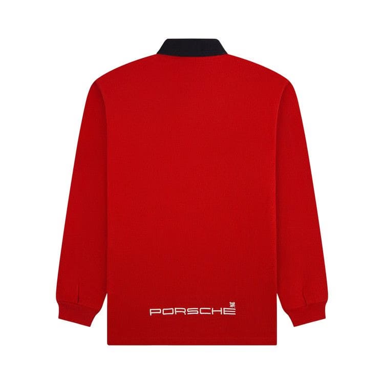 Aimé Leon Dore x Porsche Crest Rugby Equestrian Red
