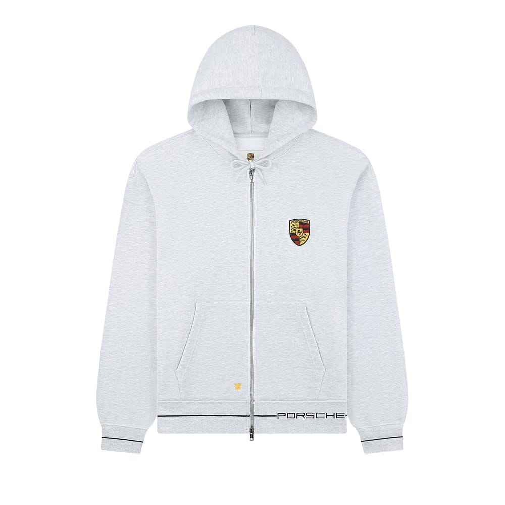 Aimé Leon Dore x Porsche Full-Zip Hoodie Silver Mix