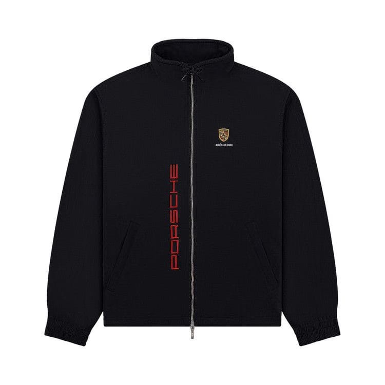 Aimé Leon Dore x Porsche Nylon Track Jacket Jet Black