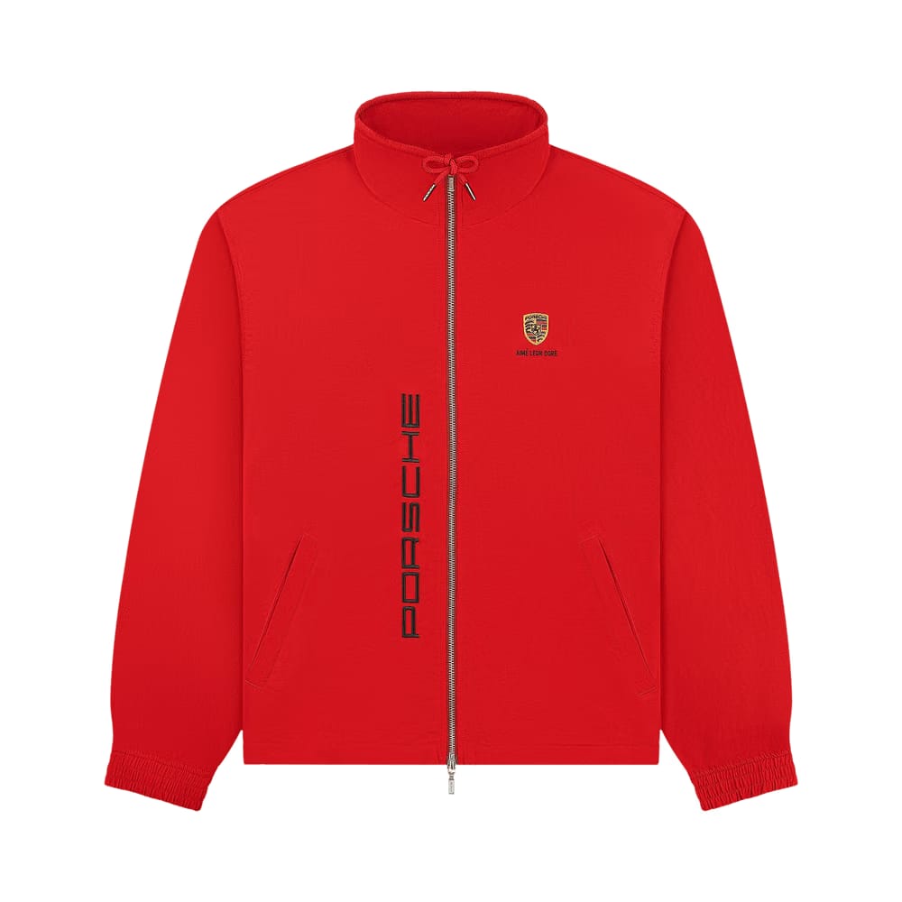 Aimé Leon Dore x Porsche Nylon Track Jacket Tango Red