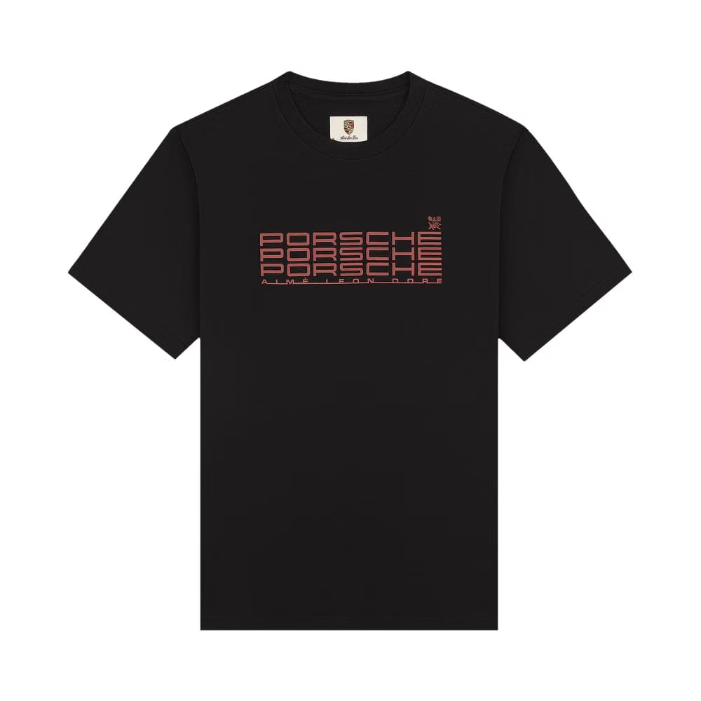 Aimé Leon Dore x Porsche Racing T-Shirt Jet Black