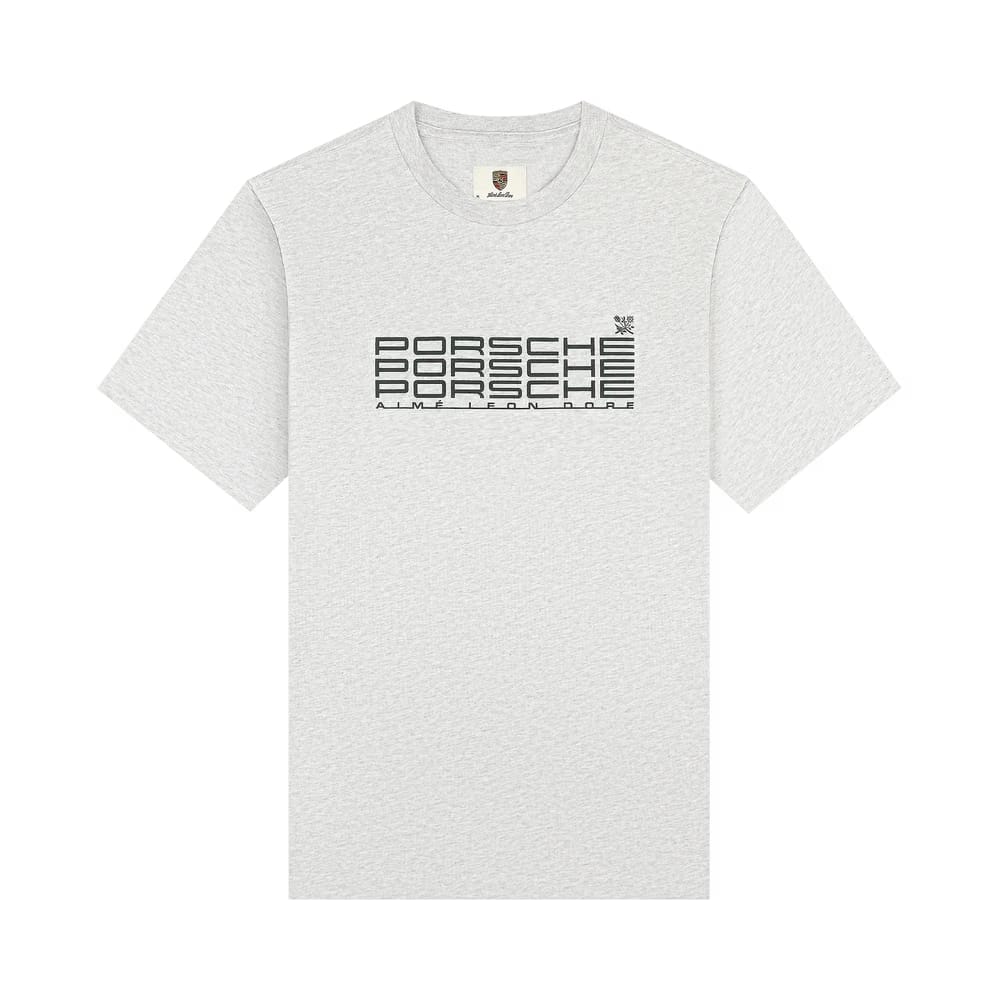 Aimé Leon Dore x Porsche Racing T-Shirt Silver Mix
