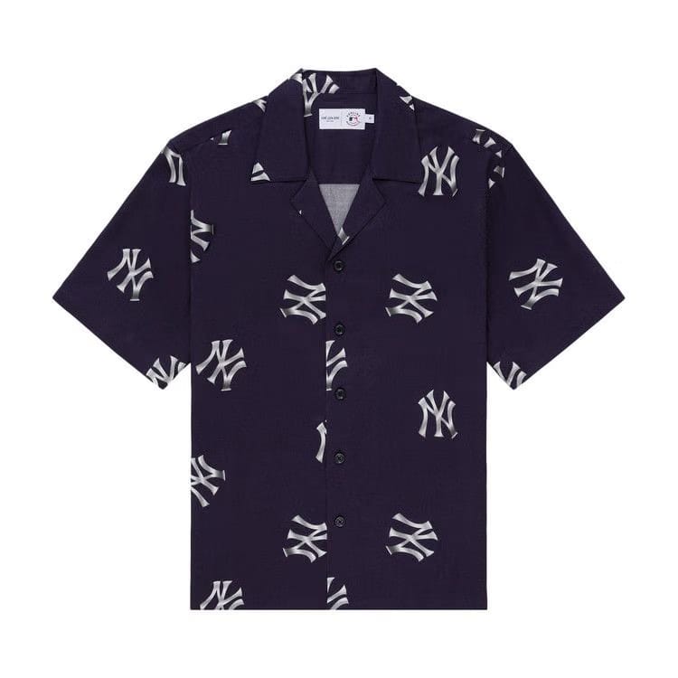 Aimé Leon Dore Yankees Leisure Shirt Navy Blazer