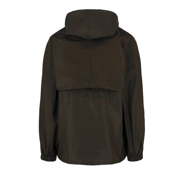 Alexander McQueen Kimono Sleeve Windbreaker Military Green