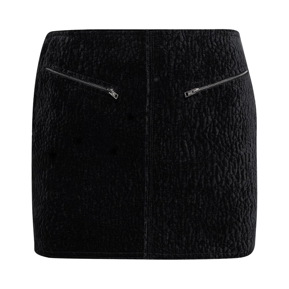 Alexander Wang Low Rise Mini Skirt Black