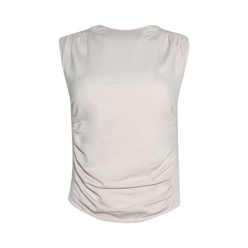Alexander Wang Ruched Tank Cement