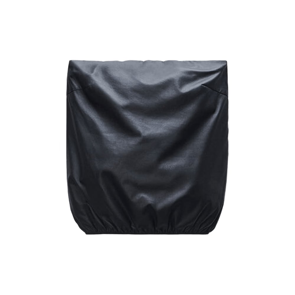 Alexander Wang Strapless Leather Bubble Top Black