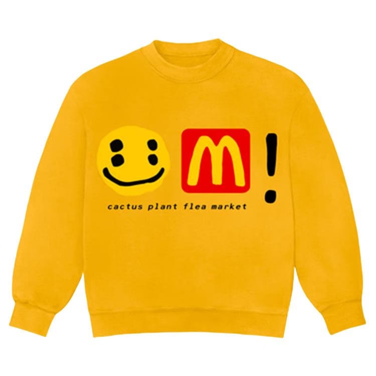 Cactus Plant Flea Market x McDonald's Icons! Crewneck Golden Arches