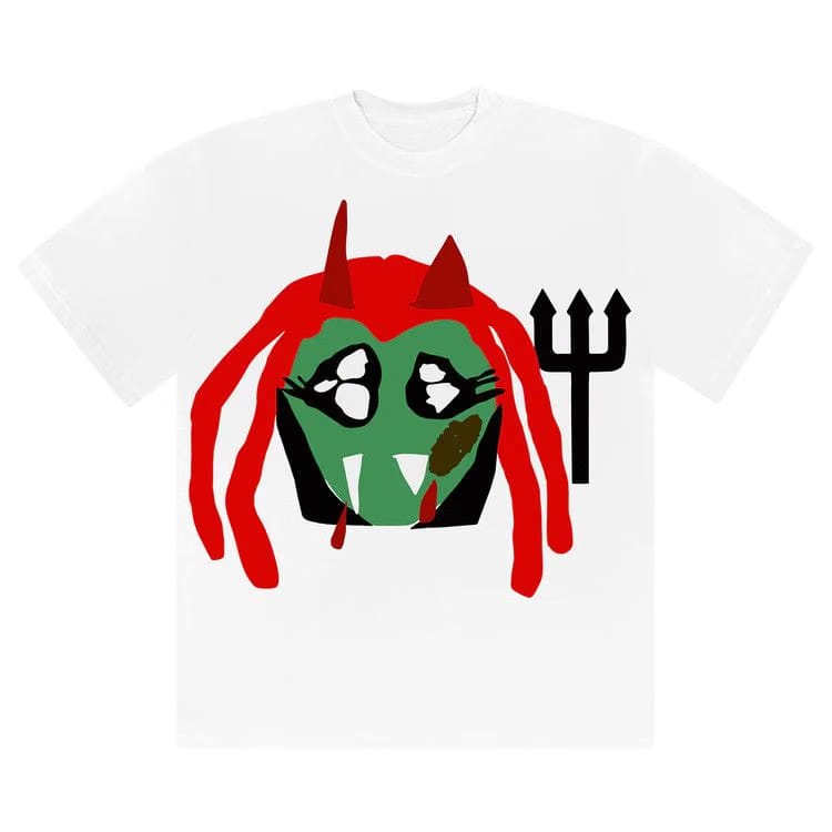 Cactus Plant Flea Market x Playboi Carti Whole Lotta Red King Vamp T-Shirt White